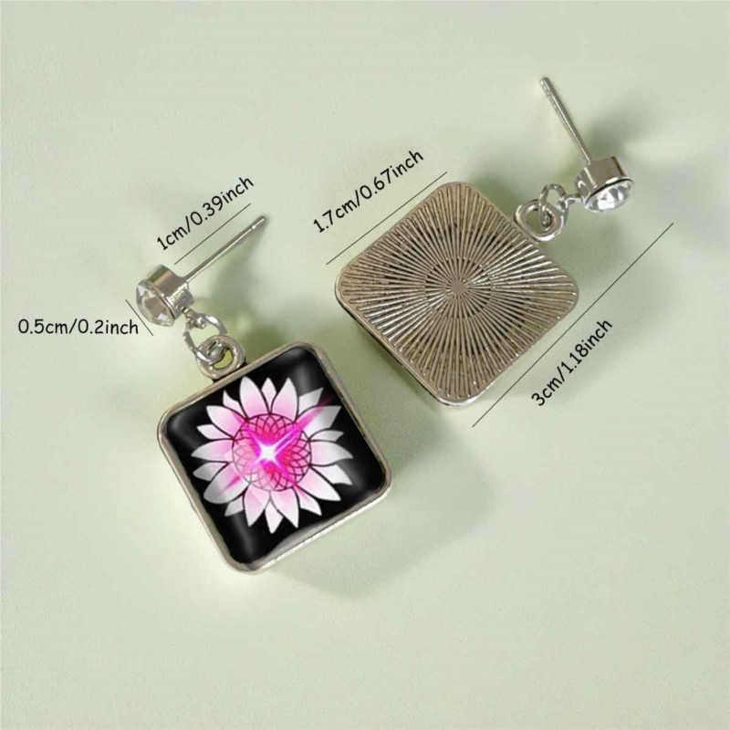 Elegant Romantic Universe Earrings, Celestial Design for Women